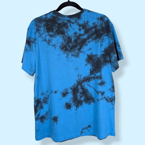 (2/$20) Grease Blue Tie Dye Graphic Tee - Picture 3 of 3